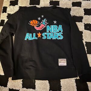 Mitchell and Ness Hardwood Classics sweatshirt with vintage classic NBA All Star
